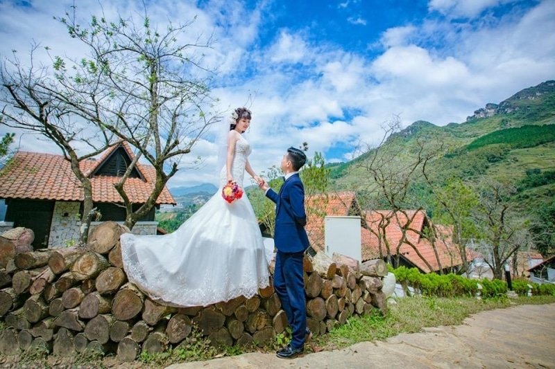 Chụp ảnh cưới tại Núi đồi Sa Pa Lào Cai